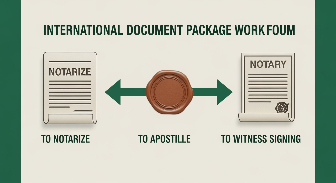 International document workflow